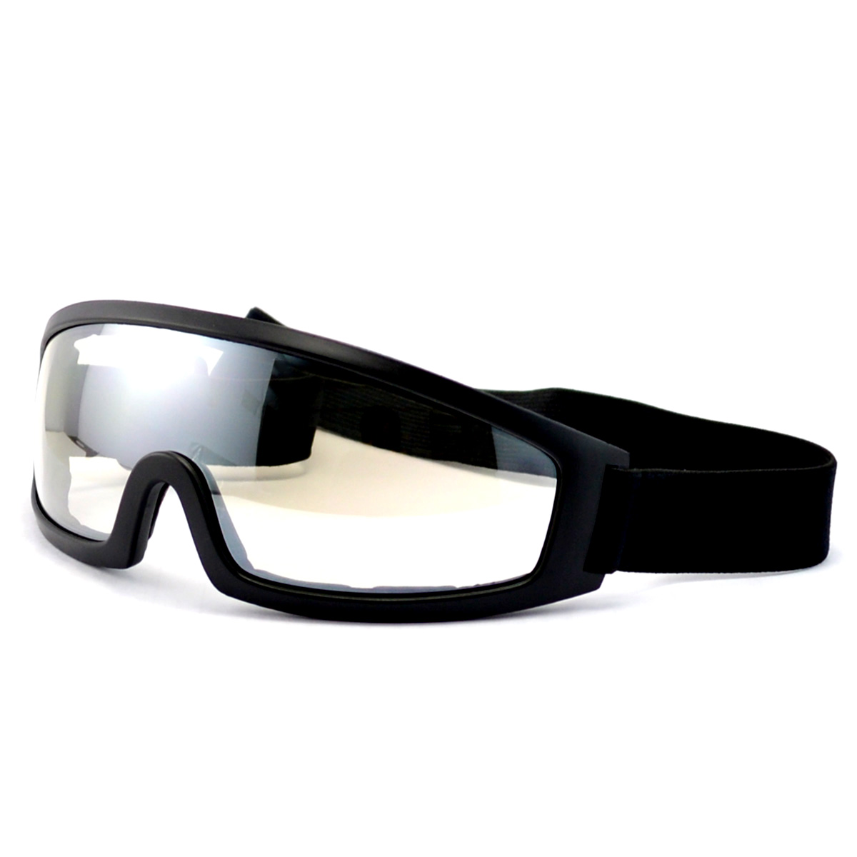 Gafas revestidas duras modificadas para requisitos particulares de la motocicleta de las lentes de la PC de la niebla anti ULTRAVIOLETA anti